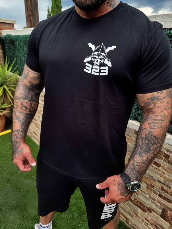 Camiseta MUERTE A MIS ENEMIGOS (NEGRA) - Imagen 4