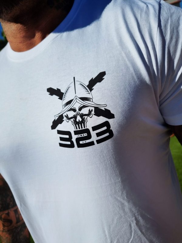 Camiseta MUERTE A MIS ENEMIGOS (BLANCA) - Imagen 3