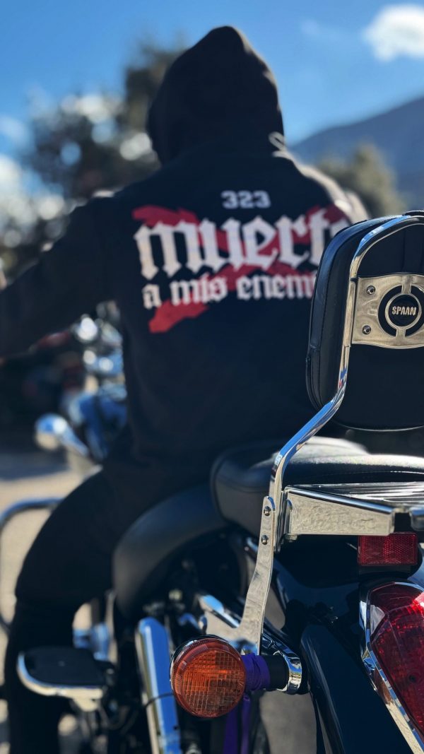 Sudadera Muerte a mis enemigos - Imagen 3