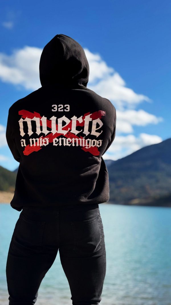 Sudadera Muerte a mis enemigos
