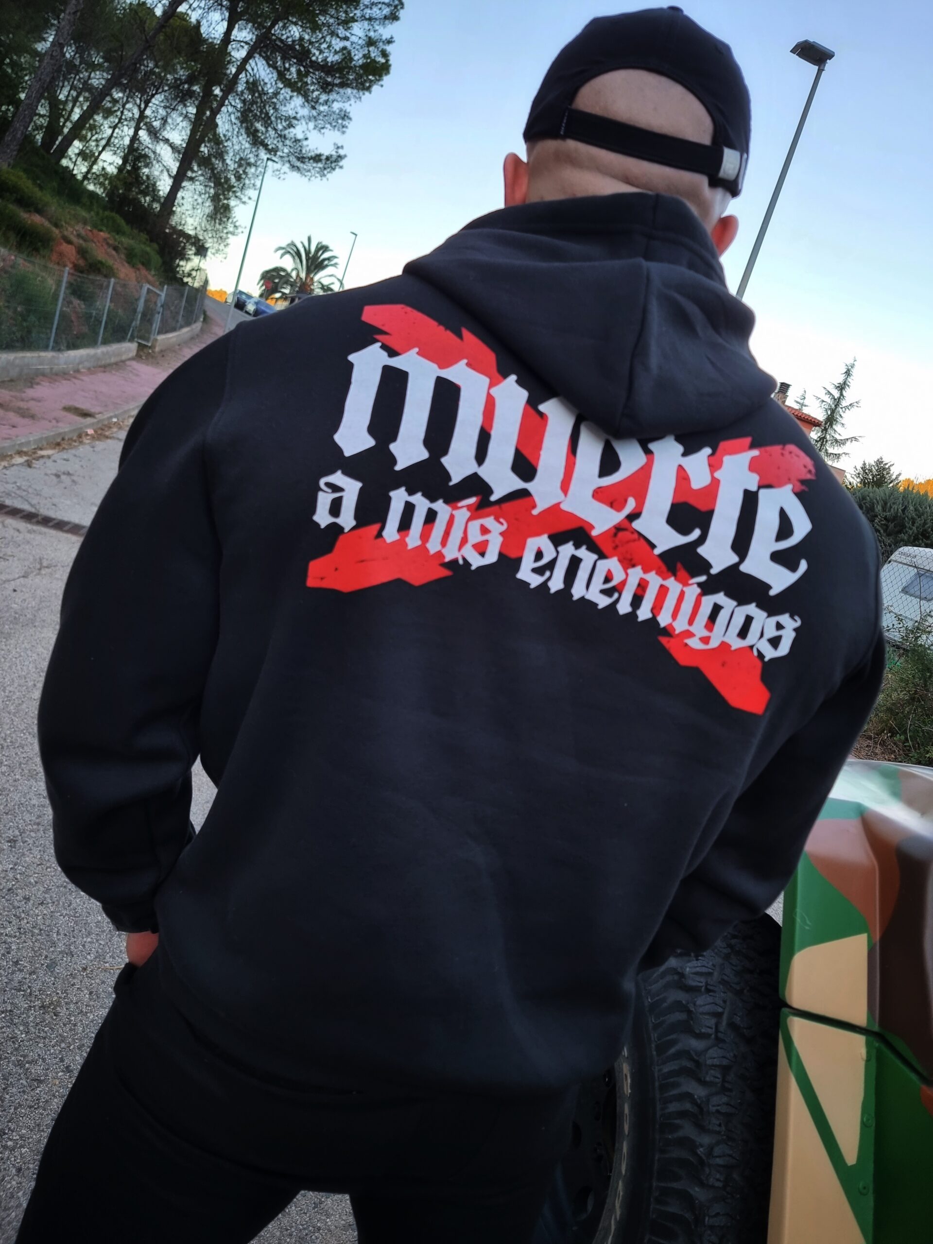 SUDADERA MUERTE A MIS ENEMIGOS - Imagen 4